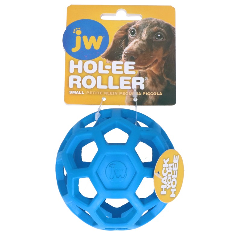 Hondentraktatie Hol-ee Roller Small 9 cm blauw