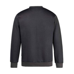 Sweater met ronde hals antraciet