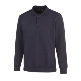 Sweater met polokraag antraciet