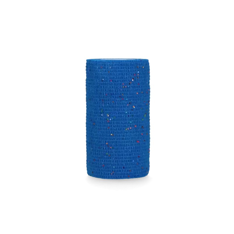 Bandage animal blauw glitter profi 10 cm