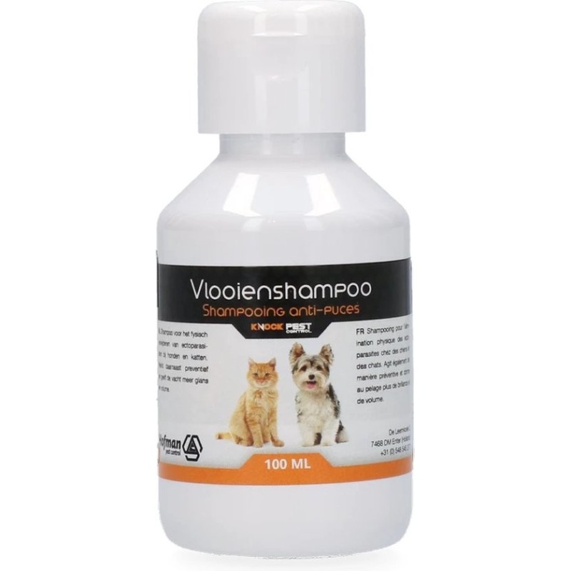 Knock Pest Vlooienshampoo honden en katten 100ml