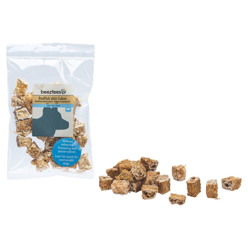 Hondensnack roodbaarshuid cubes 100 gram