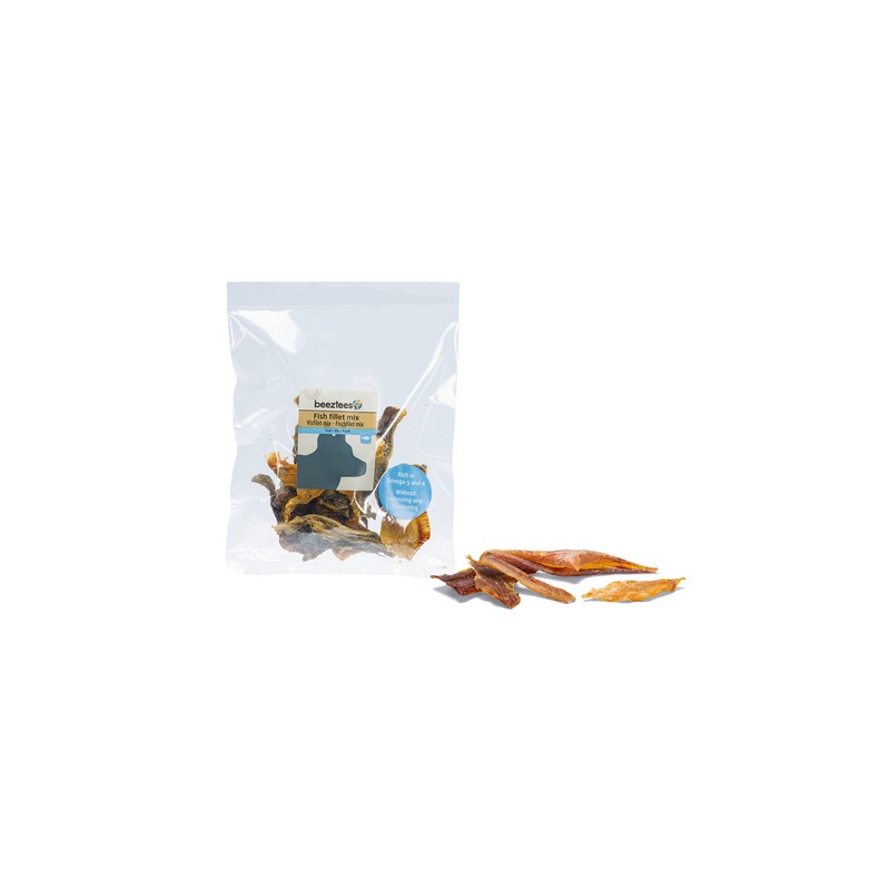 Hondensnack visfilet mix 75 gram