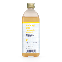 Addimag gluca magnesium infuus 500ml