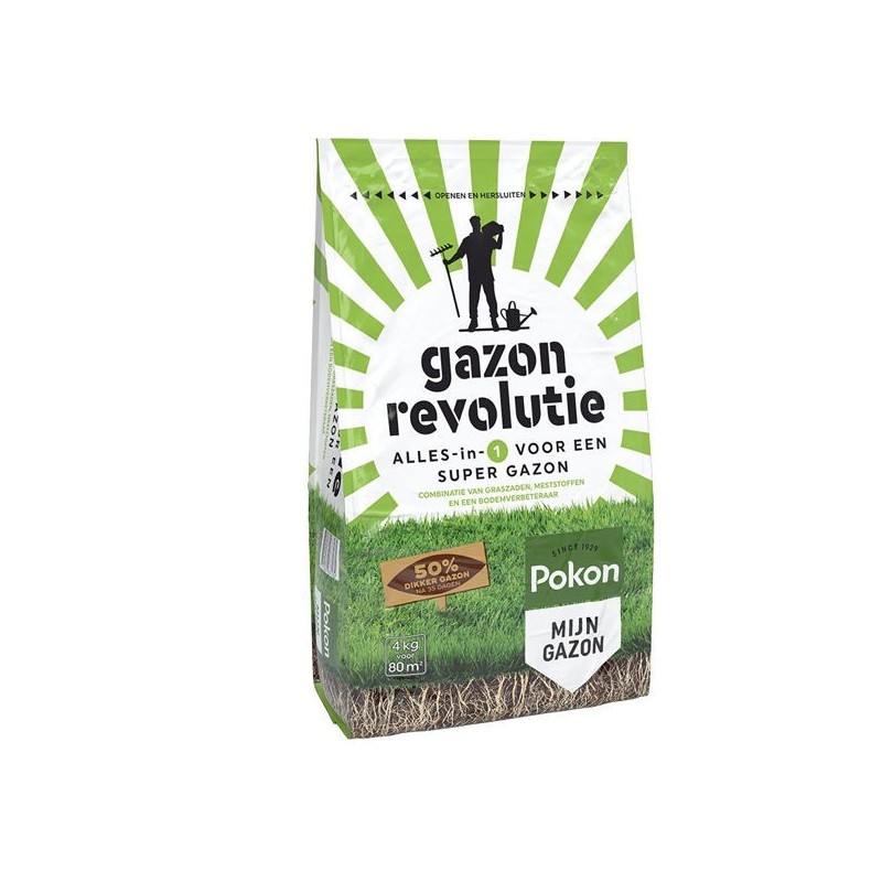 Gazon Revolutie 4kg voor 80m2