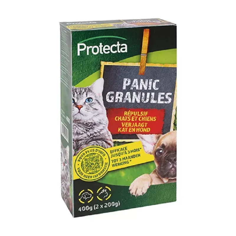 Panic Granulaat hond en kat afweer 400g