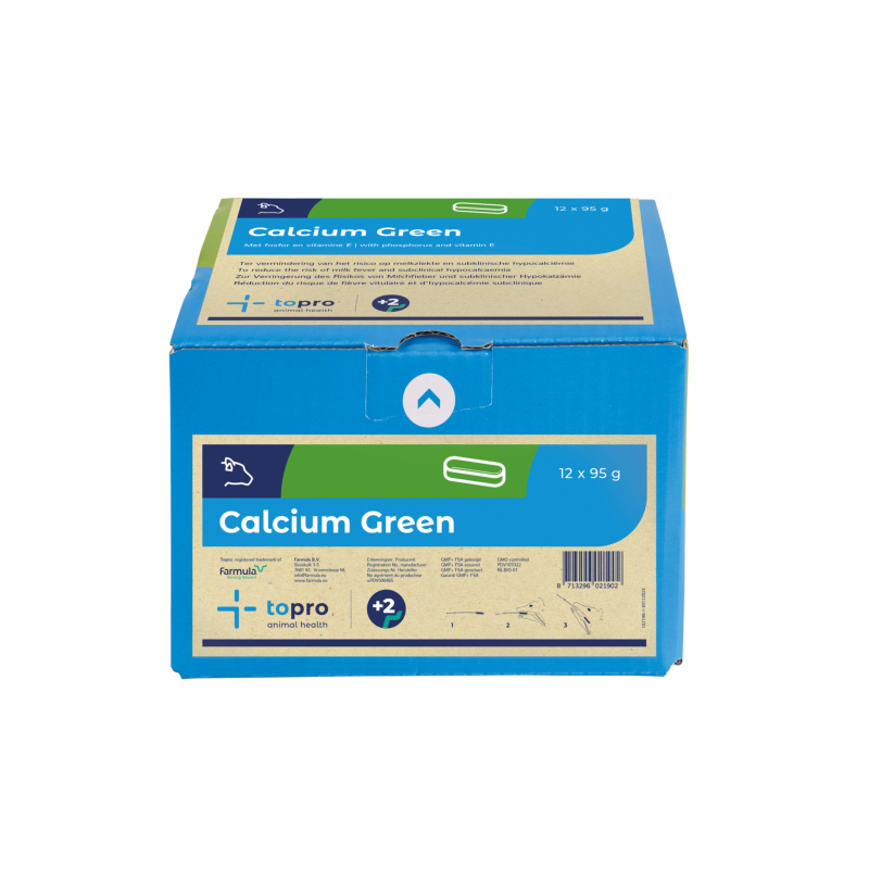 Topro Calcium Green bolus 12 x 95 gram