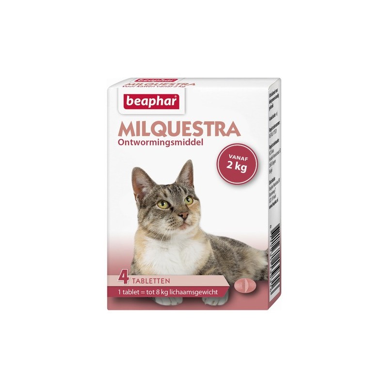 Milquestra kat 4 tabletten Rund