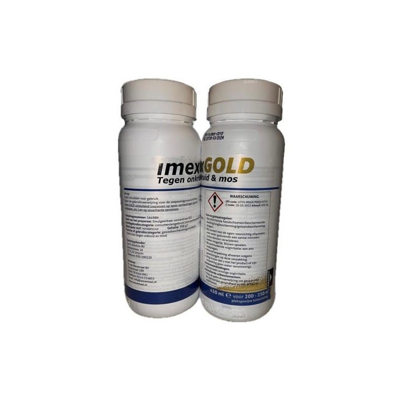 Imex Gold tegen onkruid en mos 450ml