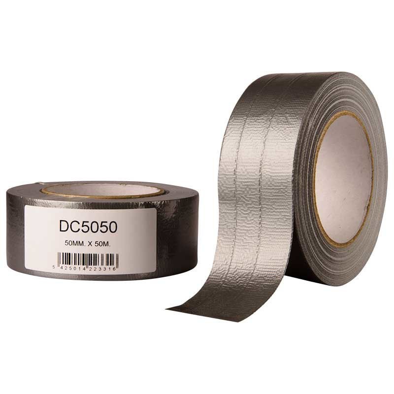 Duct tape grijs 50mm x 50m