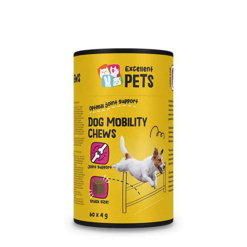 Dog Mobility Chews 60 stuks Excellent Pets