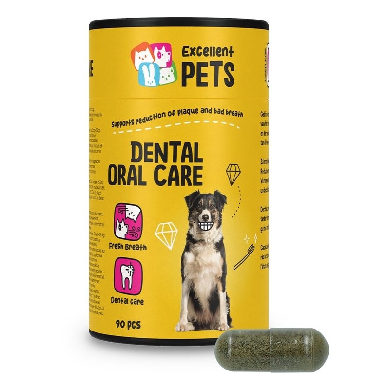 Dental Oral Care Capsules hond 90 stuks