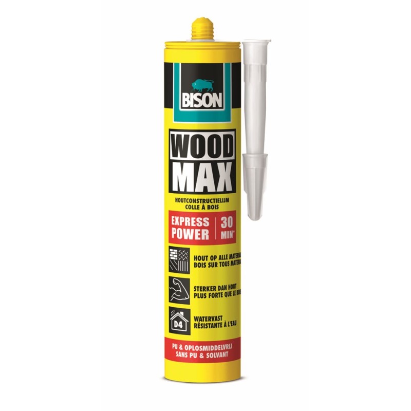 Houtconstructielijm Wood max express power 30 min 380gr