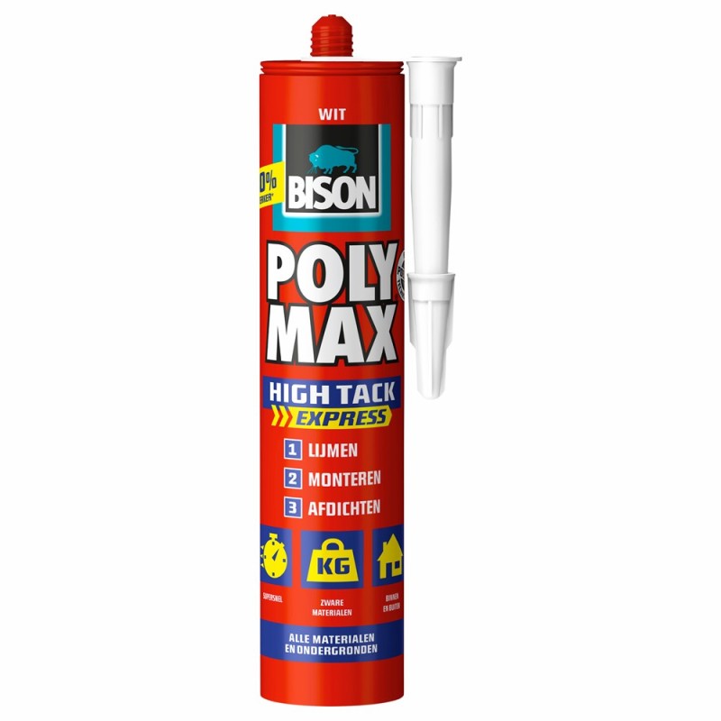 Bison Poly max high Tech Express Wit 429gr