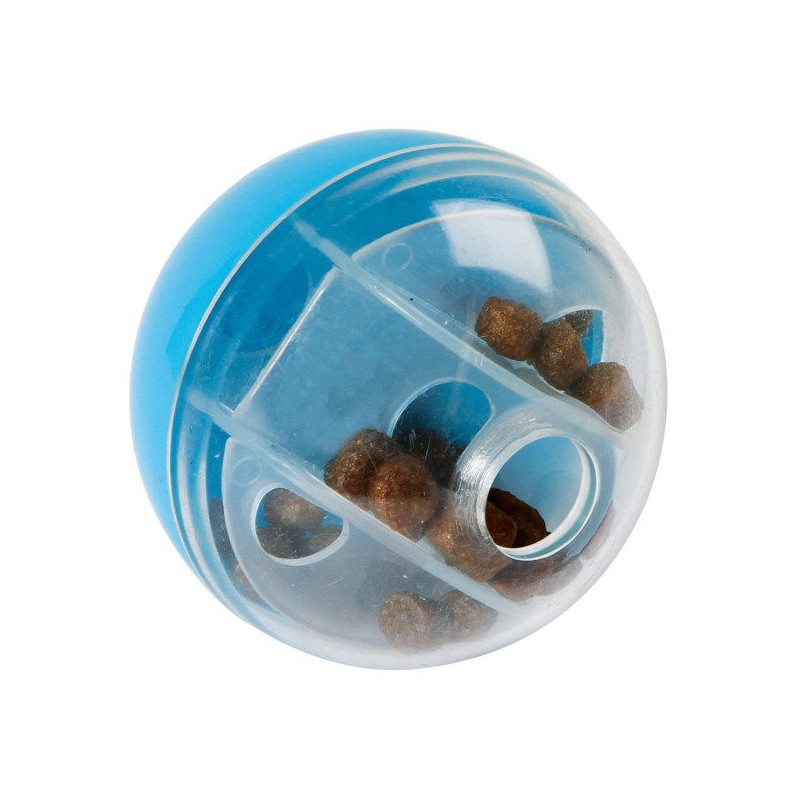 Katten snackbal Ø 5 cm blauw