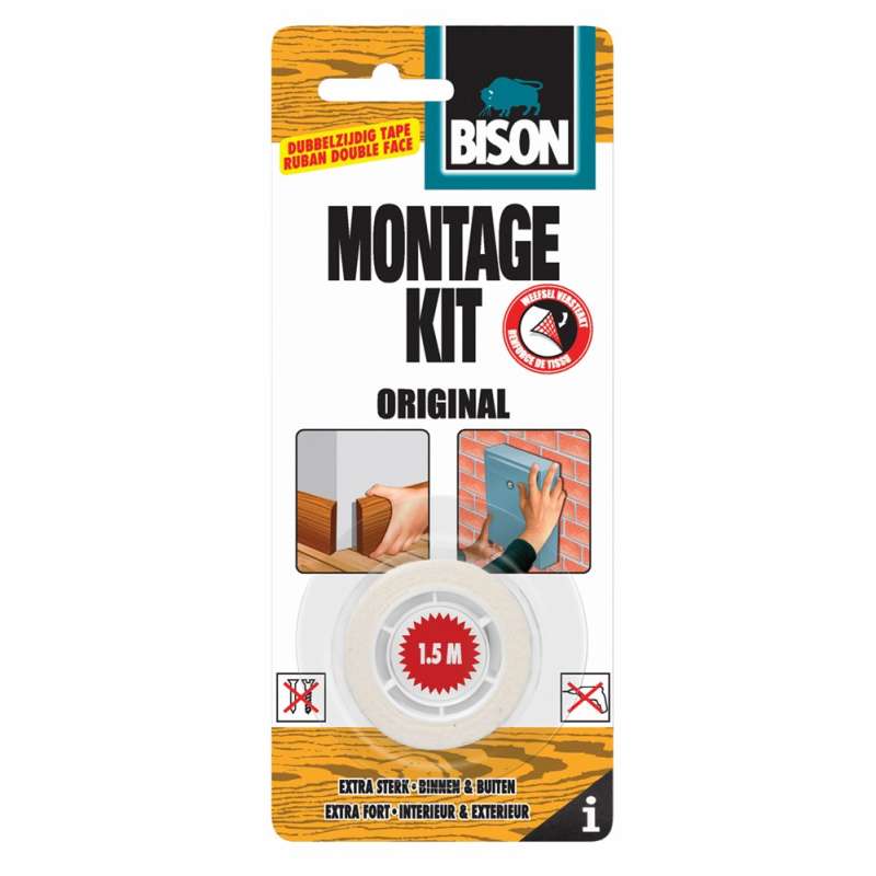 Montagekit original tape 1,5m x 19mm