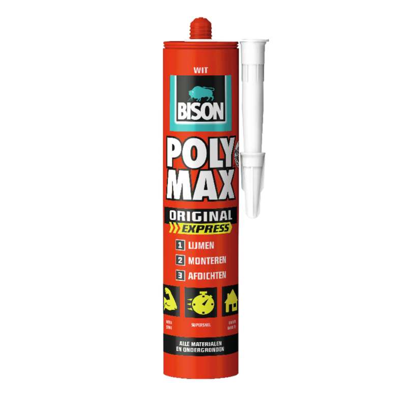 Bison Poly Max Original Express wit 425 gram