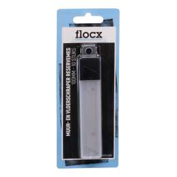 Flocx Muur- en Vloerschraper Reservemes 100mm 10 stuks