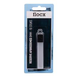 Flocx reservemes normaal 9mm 10 stuks