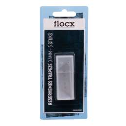 Flocx reservemes trapeze vorm 0.4mm 5 stuks