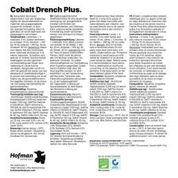 Cobalt Drench Plus 2.5L Excellent