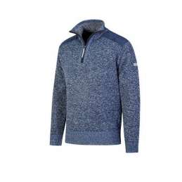 Björnson gebreide pullover Liam gevoerd donkerblauw