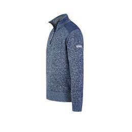 Björnson gebreide pullover Liam gevoerd donkerblauw