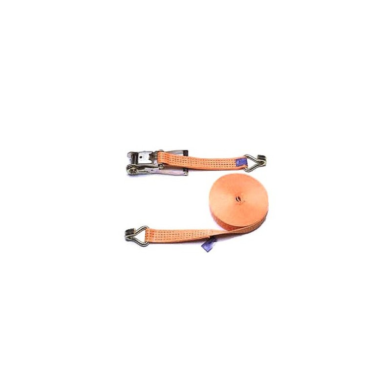 Spanband 15m / 50mm oranje