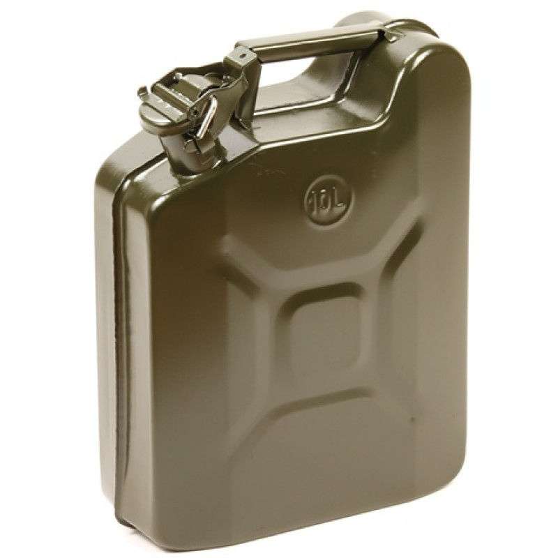 Jerrycan metaal 10L groen