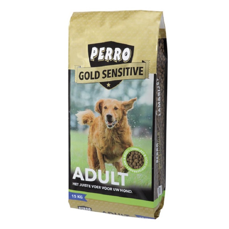 Perro gold sensitive adult 15 kg