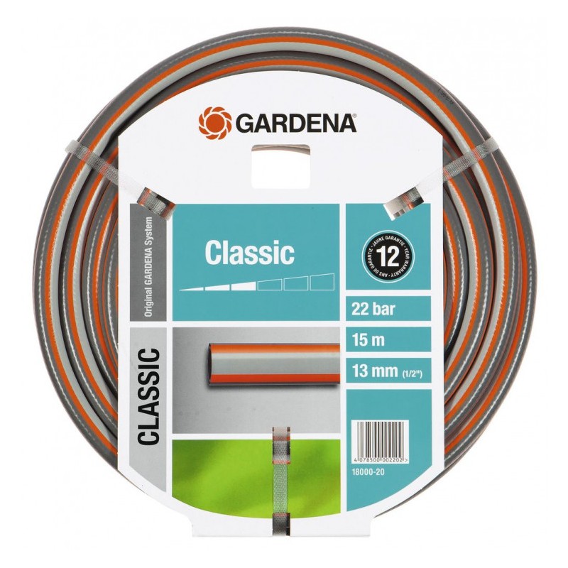 Classic tuinslang pvc Gardena 13 mm (1/2") 15 m