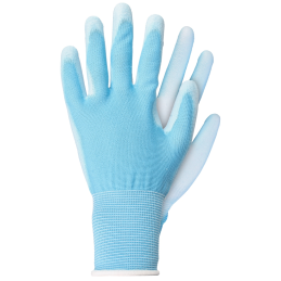 Handschoenen polyester blauw