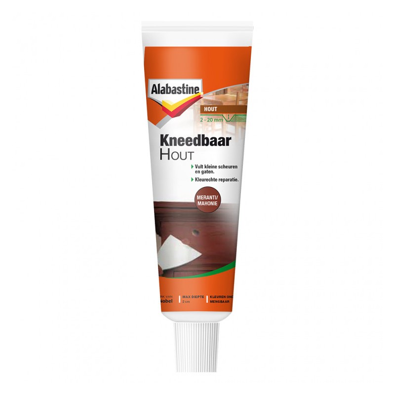 Alabastine kneedbaar hout meranti/mahonie 50 ml