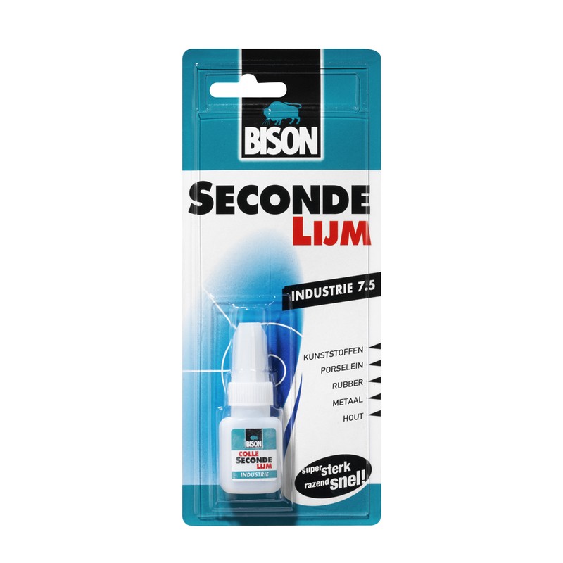 Bison Industrie secondelijm 7.5gr