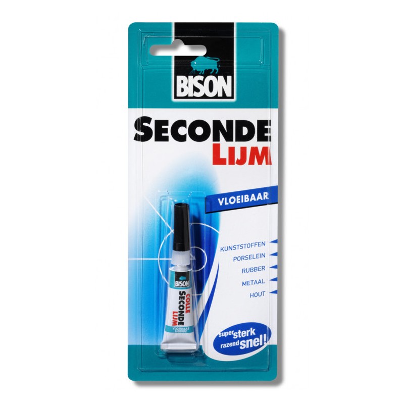 Bison Vloeibaar Control secondelijm 3gr