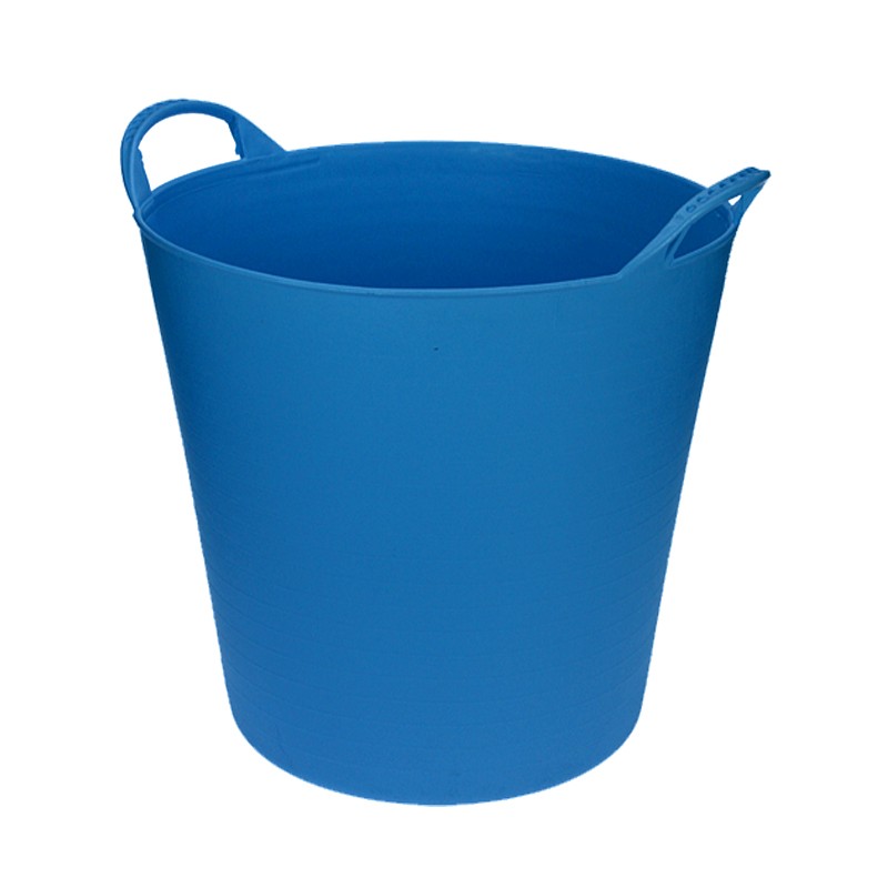 Flexibele Tuinmand 20 liter licht blauw