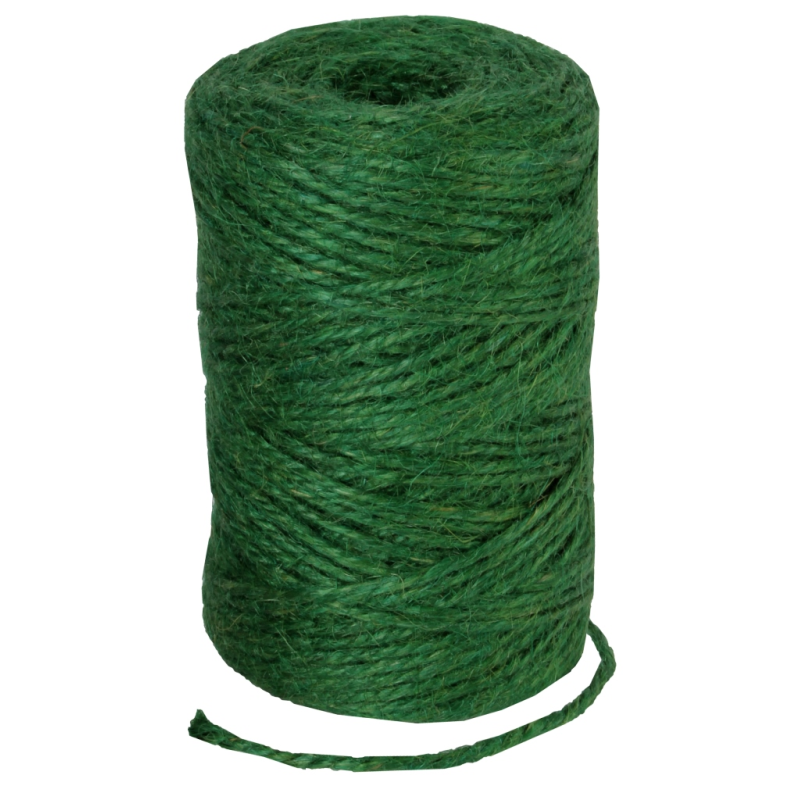 Groen Jute touw 90 meter