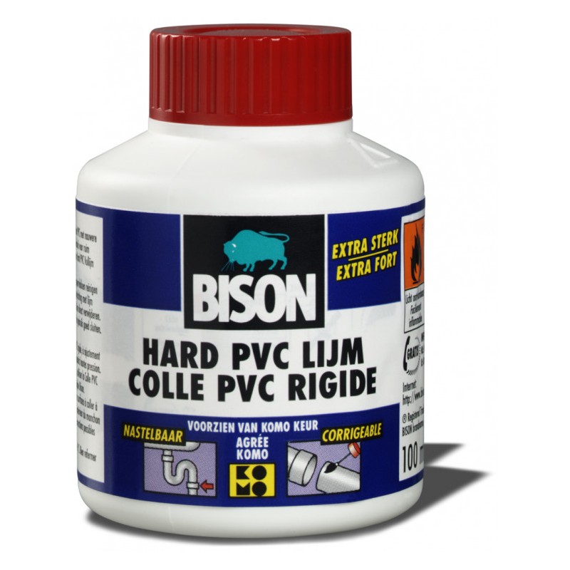 Bison hard pvc lijm 100 ml