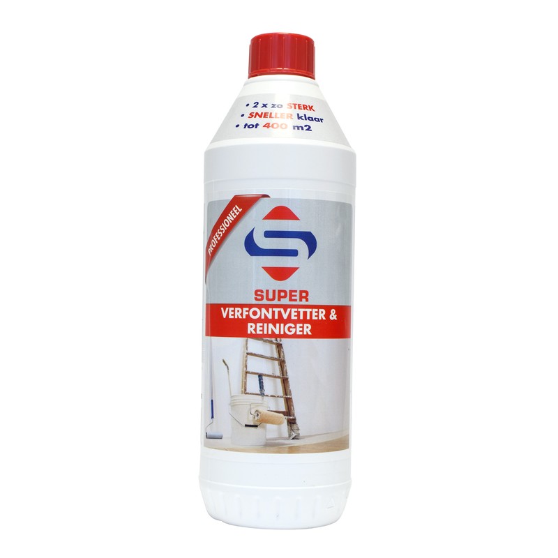 Super verfontvetter en reiniger 1 liter