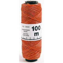 Schrikdraad oranje 2mm 100m