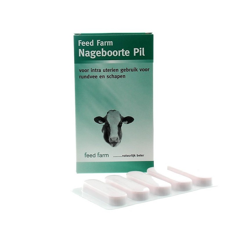 Nageboorte pil koe schaap 10 st