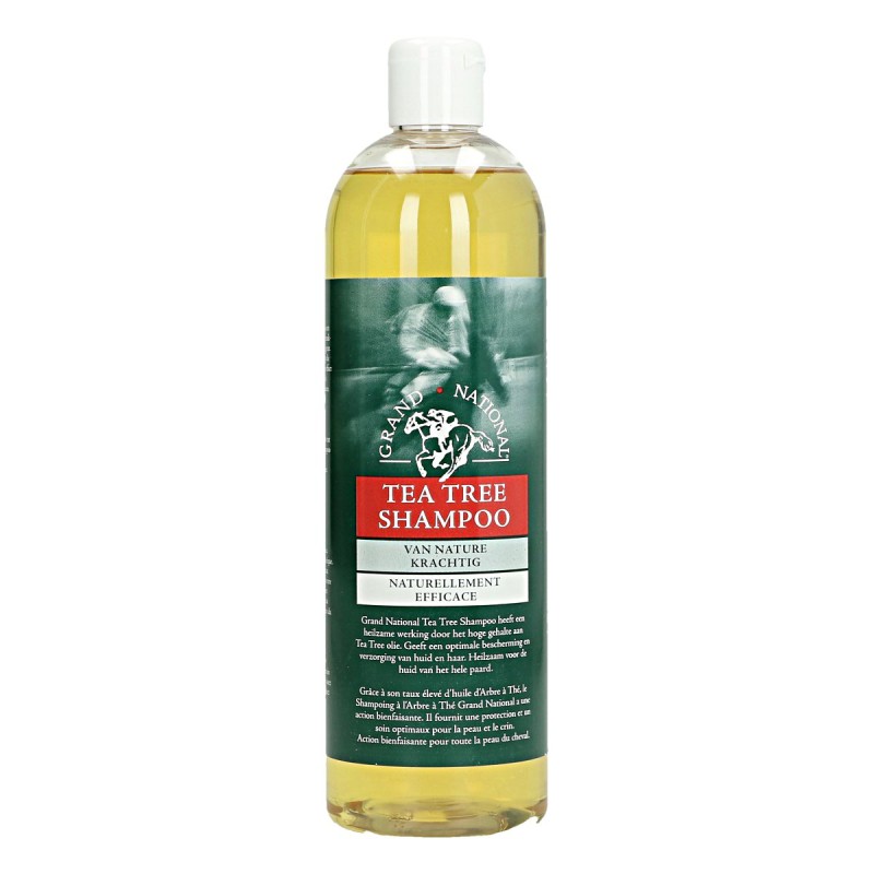 lekkage muis lont Tea Tree shampoo 500 ml Grand National