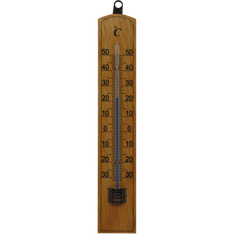 Houten thermometer 20 cm