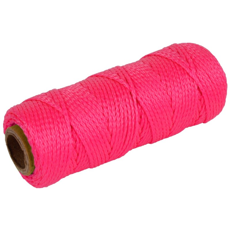 Metselkoord roze 1,5 mm 50 meter