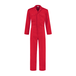 Kuipers overall polyester / katoen rood