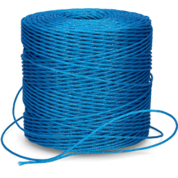 Schrikdraad 3 mm blauw 400 meter