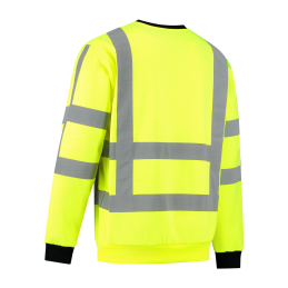 Kuipers High Visibility sweater RWS geel