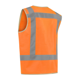 Veiligheidshesje kind High Visibility RWS oranje