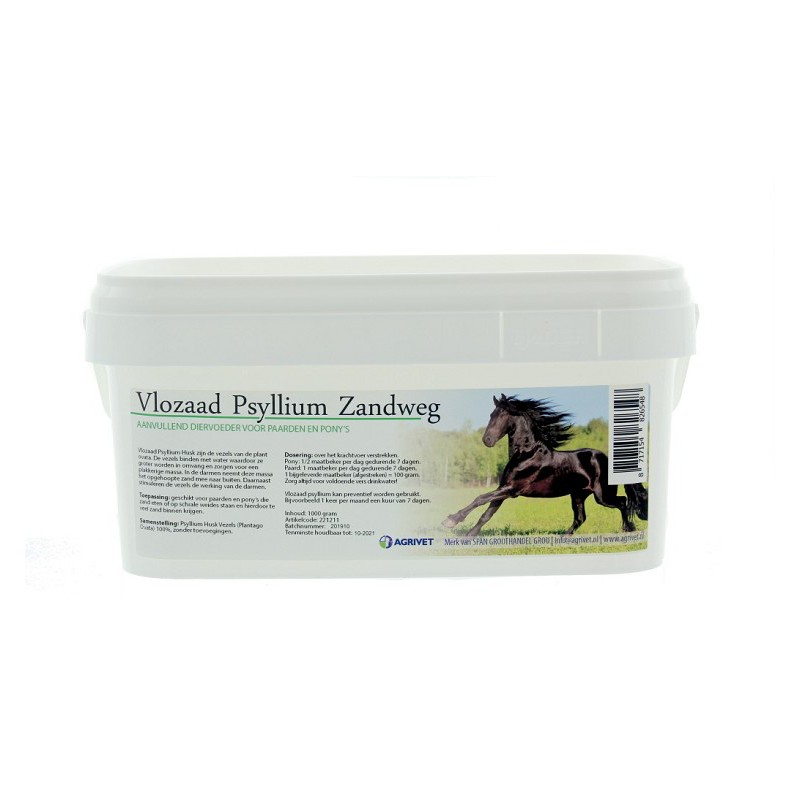 Vlozaad Psyllium Zandweg 1 kg